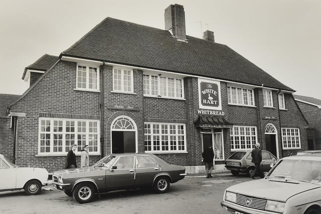 The White Hart pub in Portchester in 1983.
Picture: (6033-5)