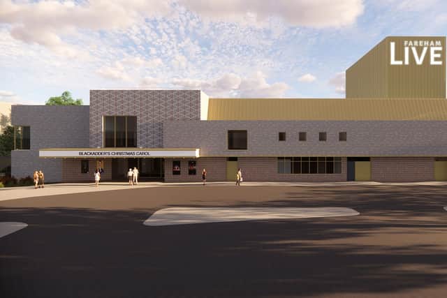 Artist's impression of the new Fareham Live venue