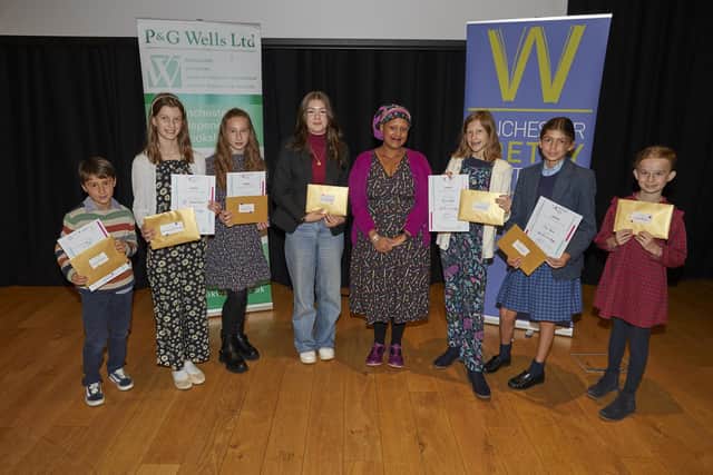 Hampshire Young Poets 2022 awards ceremony