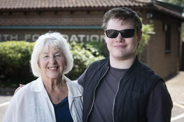 Lucas at his graduation. Picture: Morten Watkins/PHU University NH