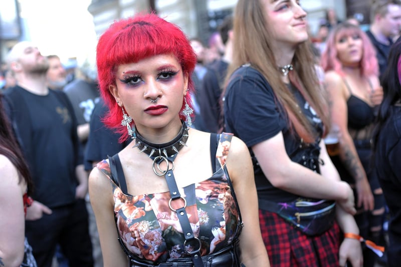 Members of the audience at Takedown Festival. Picture by Paul Windsor