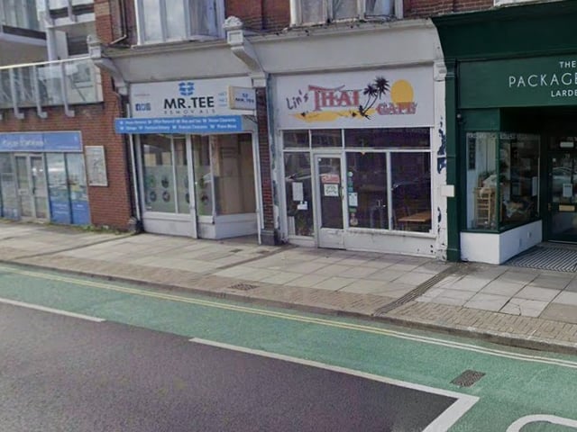 Lin's Thai Cafe, Southsea, has a Google rating of 4.6 with 294 reviews.