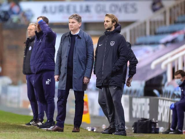 Joe Gallen is currently caretaker boss as Pompey seek a manager to replace Kenny Jackett. Picture: Nigel Keene/ProSportsImages