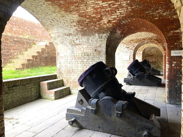 This Easter, visitors to the historic Fort Nelson on Portsdown Hill are invited to take part in a some brilliant Easter activities. Free falconry displays will take place at 11:30am, 1:30pm and 3:30pm on Tuesday, April 2, Thursday, April 4, Tuesday, April 9 and, Thursday, April 11. In addition, the attraction will run a "Bunny Bingo" Easter trail from Friday, March 29 to Sunday, April 14. Find out more here: www.royalarmouries.org/fort-nelson/whats-on/easter-fun-at-fort-nelson.Pictured is the North Mortar Battery at Fort Nelson.