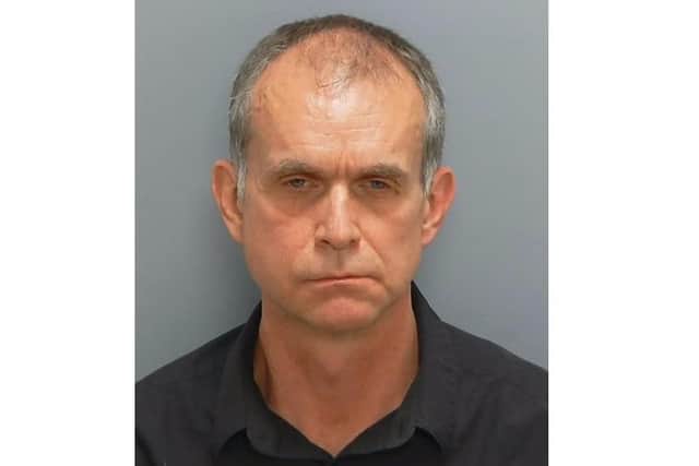 Undated handout photo issued by Hertfordshire Police of Francois Olwage, 52, a detective constable who was serving with the Met's specialist operations unit, has been found guilty of three child sex offences at Winchester Crown Court. Francois Olwage was convicted of grooming what he believed to be a 13-year-old girl he had met on the Lycos online chat forum. Issue date: Thursday April 14, 2022.