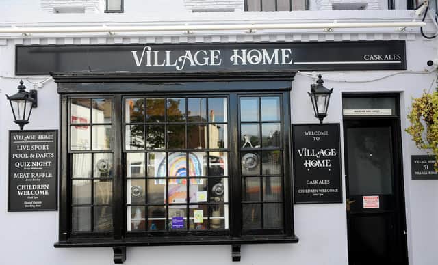 The Village Home pub in Village Road, Alverstoke, has had to close its doors after a suspected case of coronavirus. Picture: Sarah Standing (060720-1175)