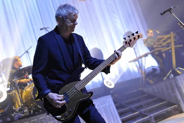 Jean-Jacques Burnel of The Stranglers at Portsmouth Guildhall. Picture by Paul Windsor