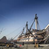 Portsmouth Historic Dockyard is set to reopen today after dangerous weather from Storm Eunice and Storm Franklin forced it to close.
