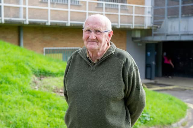 David Wilson outside Fareham Leisure Centre. Picture: Habibur Rahman