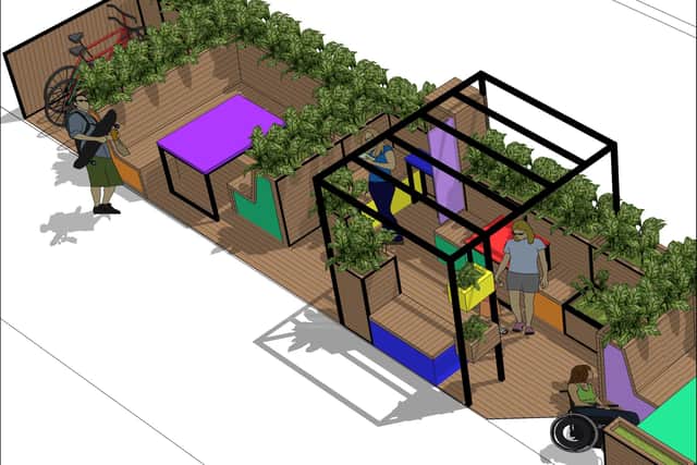 Living streets plans for Albert Road in Southsea. Picture: Studio slaughterhouse