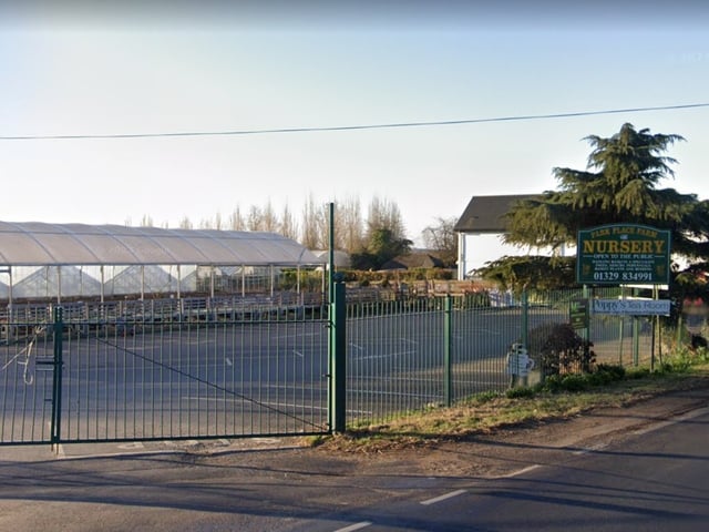 Park Place Farm Nursery Ltd, Fareham, has a Google rating of 4.5 with 287 reviews.