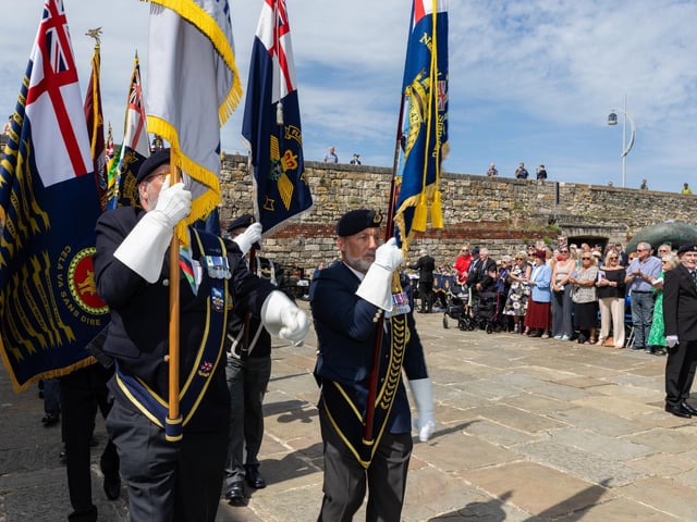 Falkland Islands Liberation Day Parade at the Hot Walls