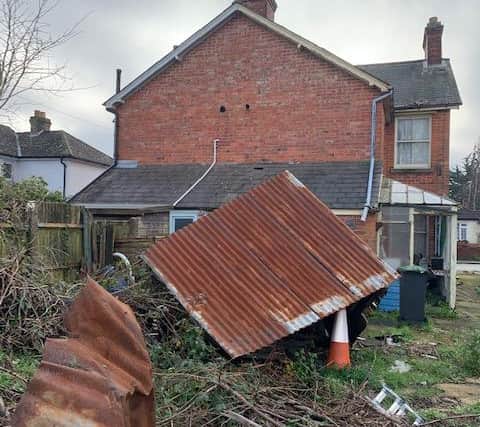 House and garden eyesore at 6 Kings Road, Cowplain