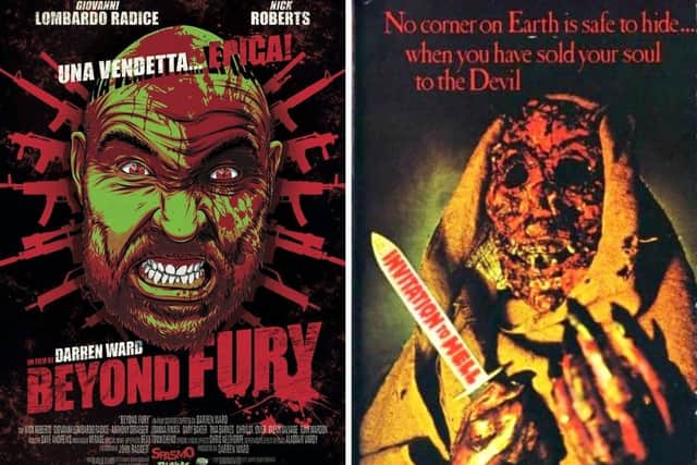 The posters for Beyond Fury and Invitation to Hell, two of the films being screened at the first Pompeywood Film Festival