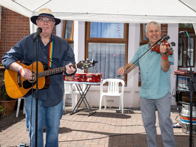 Street parties were taking place all over Portsmouth of Sunday afternoon to celebrate VE Day. Photos by Alex Shute