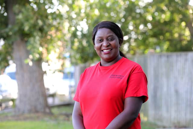 Founder of the Noah Mapalo Help Centre, Priscilla Muyatwa.
Picture: Sam Stephenson