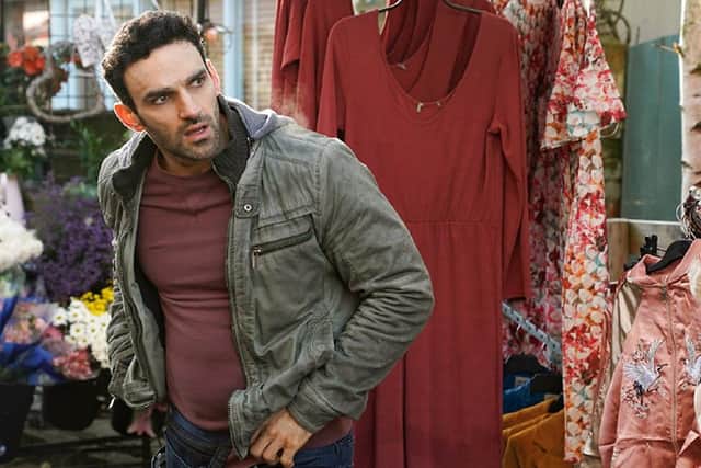EastEnders actor Davood Ghadami. The show is about to start production again      Pic: BBC