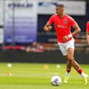 Gassan Ahadme is not involved in today's friendly with Peterborough. Picture: Nigel Keene/ProSportsImages
