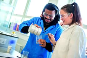 Health & Science T Level students at Fareham College