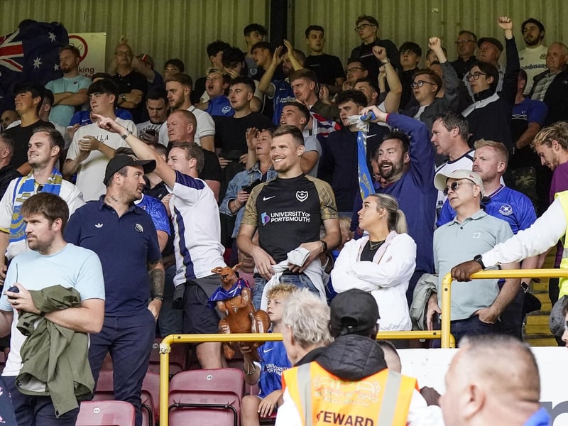 1,246 Blues supporters made the trip to Brisbane Road in east London