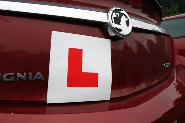 Two were arrested after police stopped a speeding learner driver in Havant.