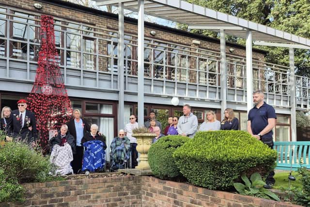 Marriott House and Lodge Staff and Residents celebrate Armistice Day 2024
