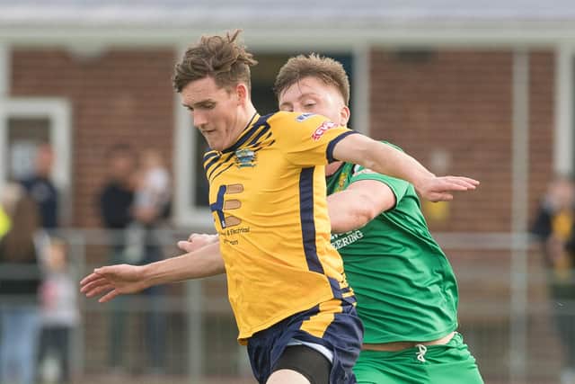 Kurt Watts, seen here in action for Gosport, has signed for Baffins. Picture: Keith Woodland