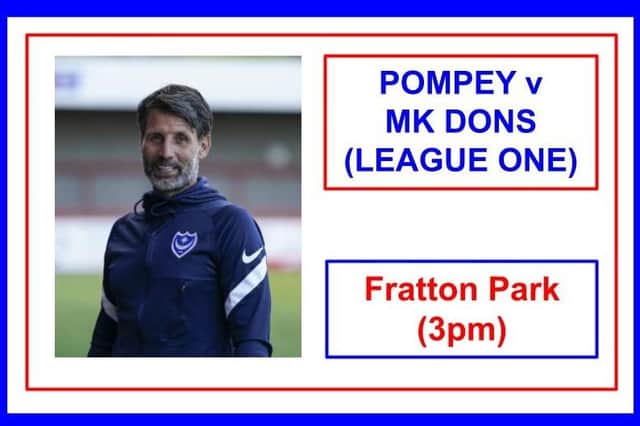 Everything you need to know ahead of Pompey's contest against MK Dons.