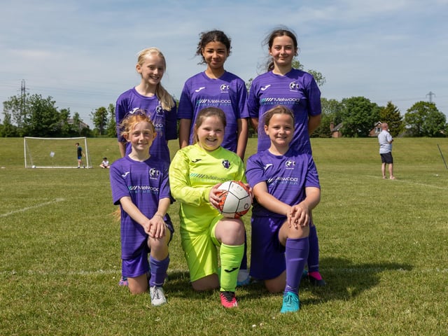 Stoneham Panthers U11s Girls. Picture: Mike Cooter