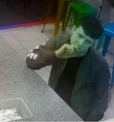 One of the CCTV images released by police. Picture: Hampshire Constabulary