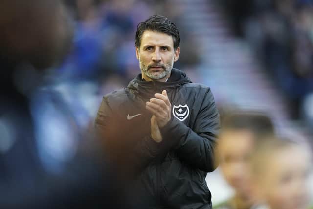 Pompey boss Danny Cowley