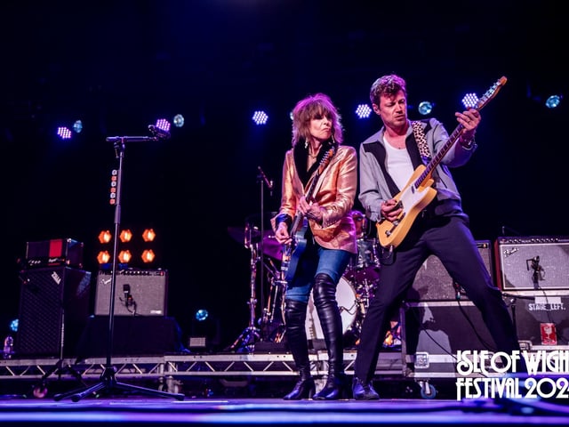 Prodigy and The Streets shone on the Main Stage, while Johnny Marr and The Pretenders rocked the Big Top. The Isle of Wight Festival Day 2 saw festival goers revelling in the sun.