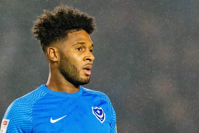 Ellis Harrison is expected to return to Fratton Park with Fleetwood on Saturday.   Picture: Stephen Flynn