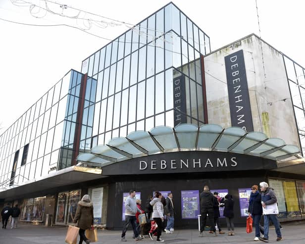 Pictured: Debenhams on Commercial Road, Portsmouth after it permanently closed in 2021.
Picture: Sarah Standing