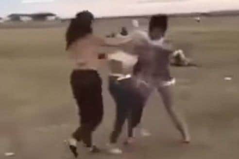 Daisy Hunt and Minnie-Mo Hunt were sentenced to jail after attacking Rebecca Grant on Southsea Common on June 17 last year.