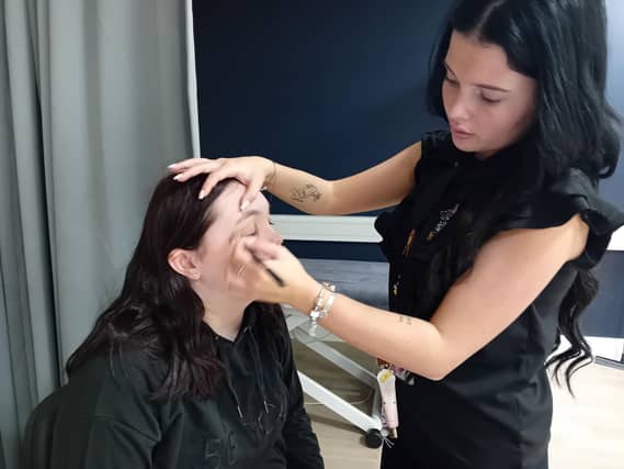 City of Portsmouth College ran taster workshops, introducing Year 10 students to college courses such as Hair and Beauty.