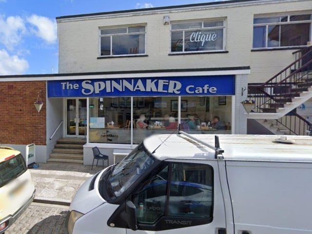 The Spinnaker Cafe, 96 Broad Street, Old Portsmouth,  is ranked 4th by TripAdvisor with a 4.5 star rating from 395 reviews.
