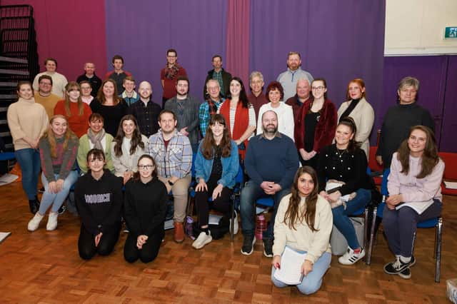 The cast and directors of Kings Theatre's inhouse production of Titanic The Musical, which will take place in April, 2022. Picture by Steve Spurgin