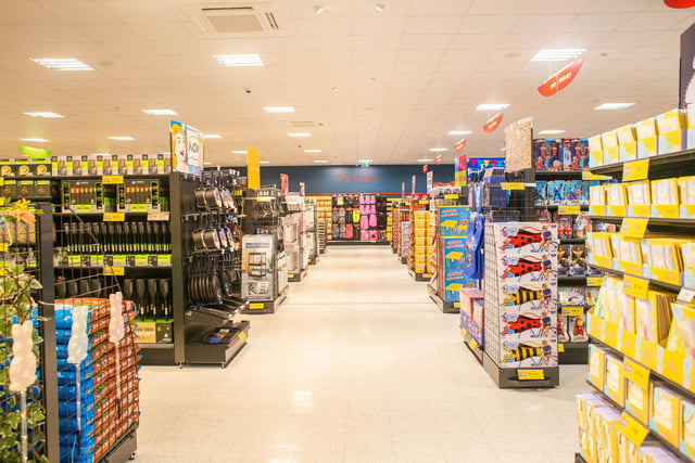 What the new Home Bargains store looks like inside.