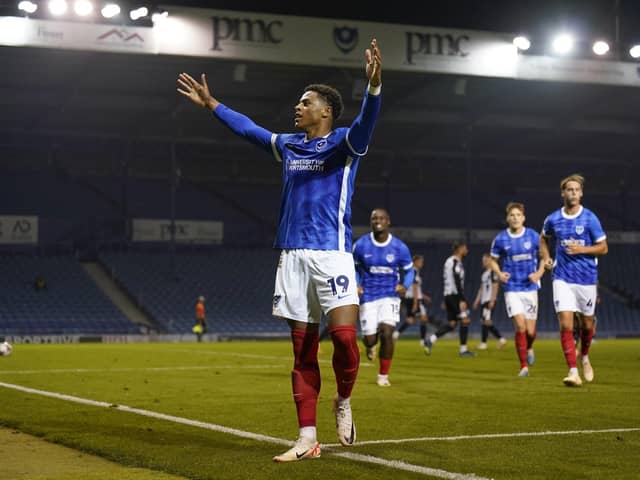 Kusini Yengi has found himself back on the Pompey scoresheet