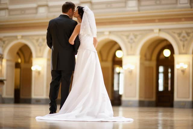 Weddings could be allowed again from June. Picture: Getty Images/Fuse