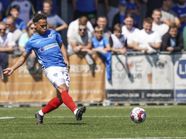 Composed on the ball and used possession smartly. Used in advance of Pack and was involved in some of Pompey's best attacking play.