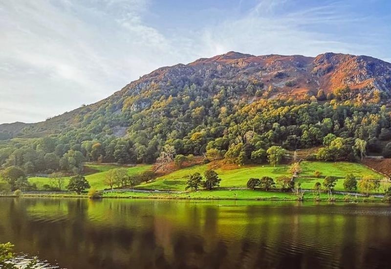 Lake Windermere in the Lake District was second on the list with 27% saying it was their favourite vista.