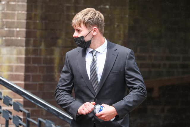 Joshua Kempster pictured at Portsmouth Crown Court. (220421-7042)