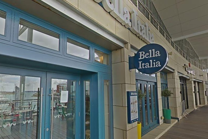 Italian chain restaurant Bella Italia has a 3.7 rating based on 1,412 Google reviews. One person writes: ""Great place, tasty pizza and very fast service."