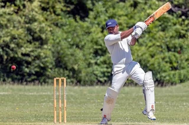 Sandip Somvar of Gosport Challengers hit the second highest individual score in Hampshire Cricket League history