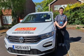 Debbie Toms, from Portsmouth, is a driving instructor who is volunteering by transporting NHS workers to and from work and delivering goods to people in the community in need. 