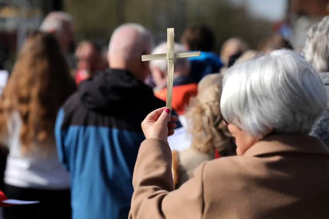 Palm Sunday. Picture: Sam Stephenson.