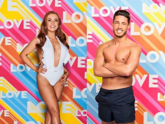 Demi Jones from Cosham (left) and George Day from Southampton both appeared in Love Island's winter series earlier this year. Picture: ITV