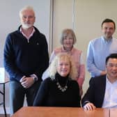 Alan Mak MP chairs the meeting with local decision-makers in Havant.